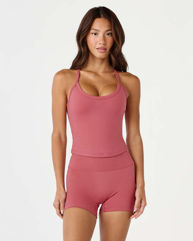 Csb Fitness Sports Backless Bra Racerback Tank Top with Chest Pads Serenity Soft Camille Tank