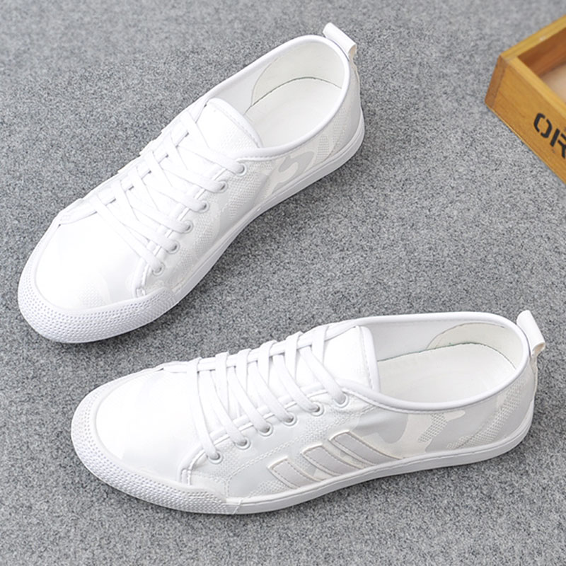 Small white shoes men's 2022 spring new sneakers breathable summer cloth shoes deodorant Korean version all-match trend tide brand thin section