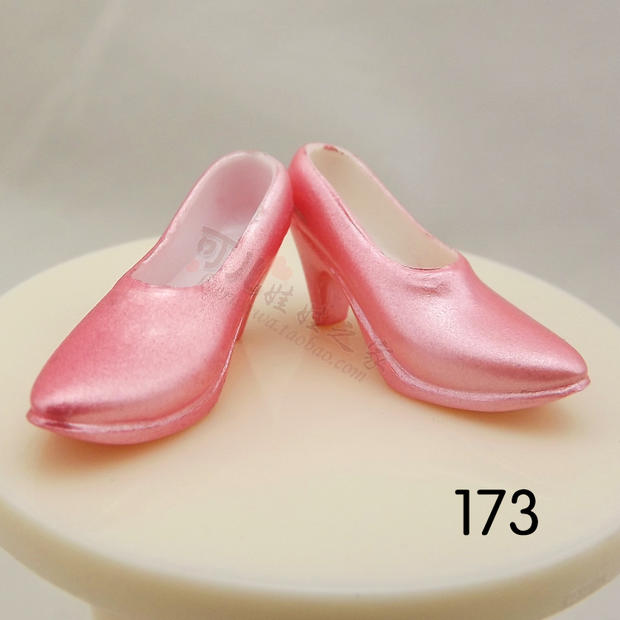 Búp bê búp bê thời trang giày cao gót giày búp bê giày phụ kiện chơi nhà cô gái đồ chơi đồ chơi con gái