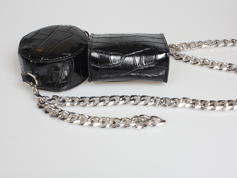 جديد عصري رقيقة سلسلة حزام التوأم الصدر حقيبة الجملة Nihaojewelry display picture 8