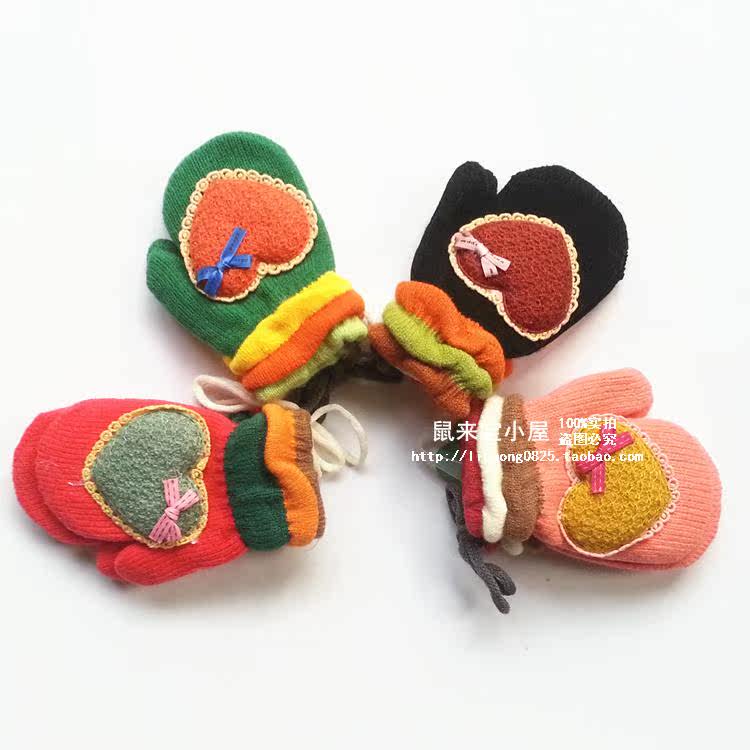 Gants pour fille en de laine - Ref 2149825 Image 4