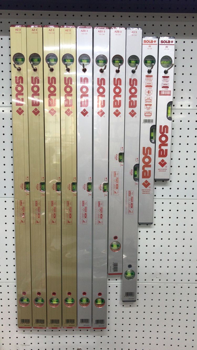 High precision Austrian imported SOLA high precision luminous level (local luxury gold) (redhead) precision level