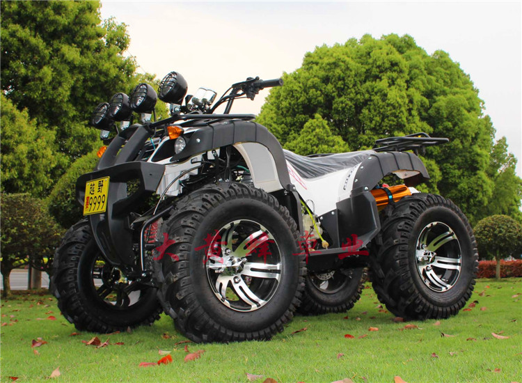 Lớn và nhỏ bò ATV bốn bánh off-road xe máy xăng điện leo núi người lớn xe máy 250 trục truyền