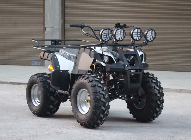 Lớn và nhỏ bò ATV bốn bánh off-road xe máy xăng điện leo núi người lớn xe máy 250 trục truyền