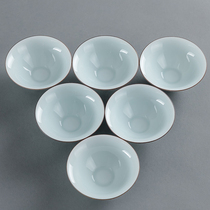 Jingdezhen celadon hand-painted Doujia Cup ceramic kung fu tea set tea cup tea ceramic tea cup tea bowl