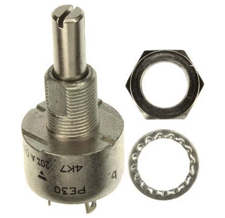 4 7k ± 20% linear metal ceramic potentiometers