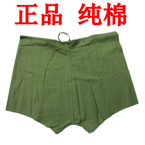 Chengdu boxers veterans pure cotton eight-one cloth pants shorts men's high waist cotton fabric underwear 5 