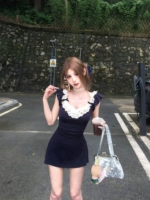 Кружевное дизайнерское сексуальное платье, платье-комбинация, по фигуре