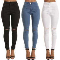 Popular Fast Selling European And American Stretch Jeans