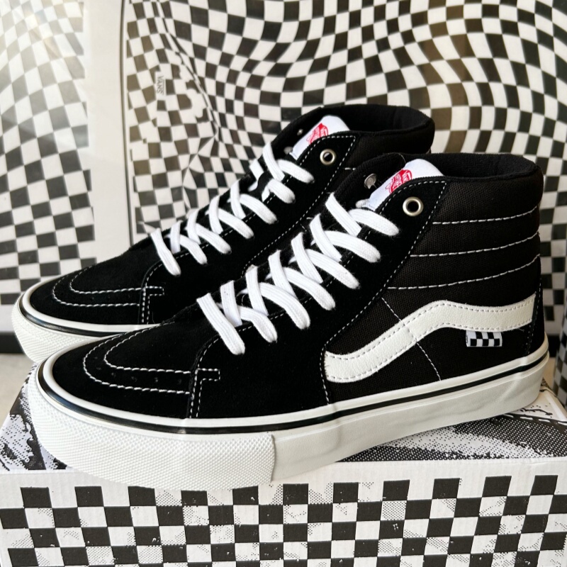 Vans Sk8-Hi Pro Black Men's and Women's Shoes High-Top Professional Casual Skateboard Shoes Vn0A5Fccy28