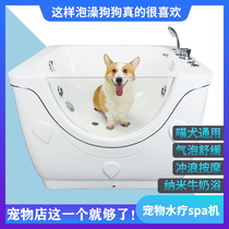 Pet bathtub Acrylic dog bathing pool Bathing basin Pet shop spa machine bathtub bath cat bathtub