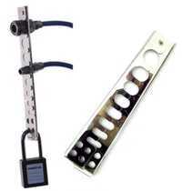 Air source lock His251 stainless steel corrosion-resistant air source male connector lock multi-person safety management air source connector lock