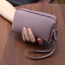 Clutch bag Japan and South Korea tide shell bag simple ultra-thin long wallet female clutch 2021 new coin purse female