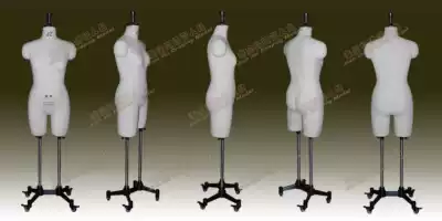 Factory GB170 92A Jianzhi female body full body half leg human platform professional oblique black clip stand bench model