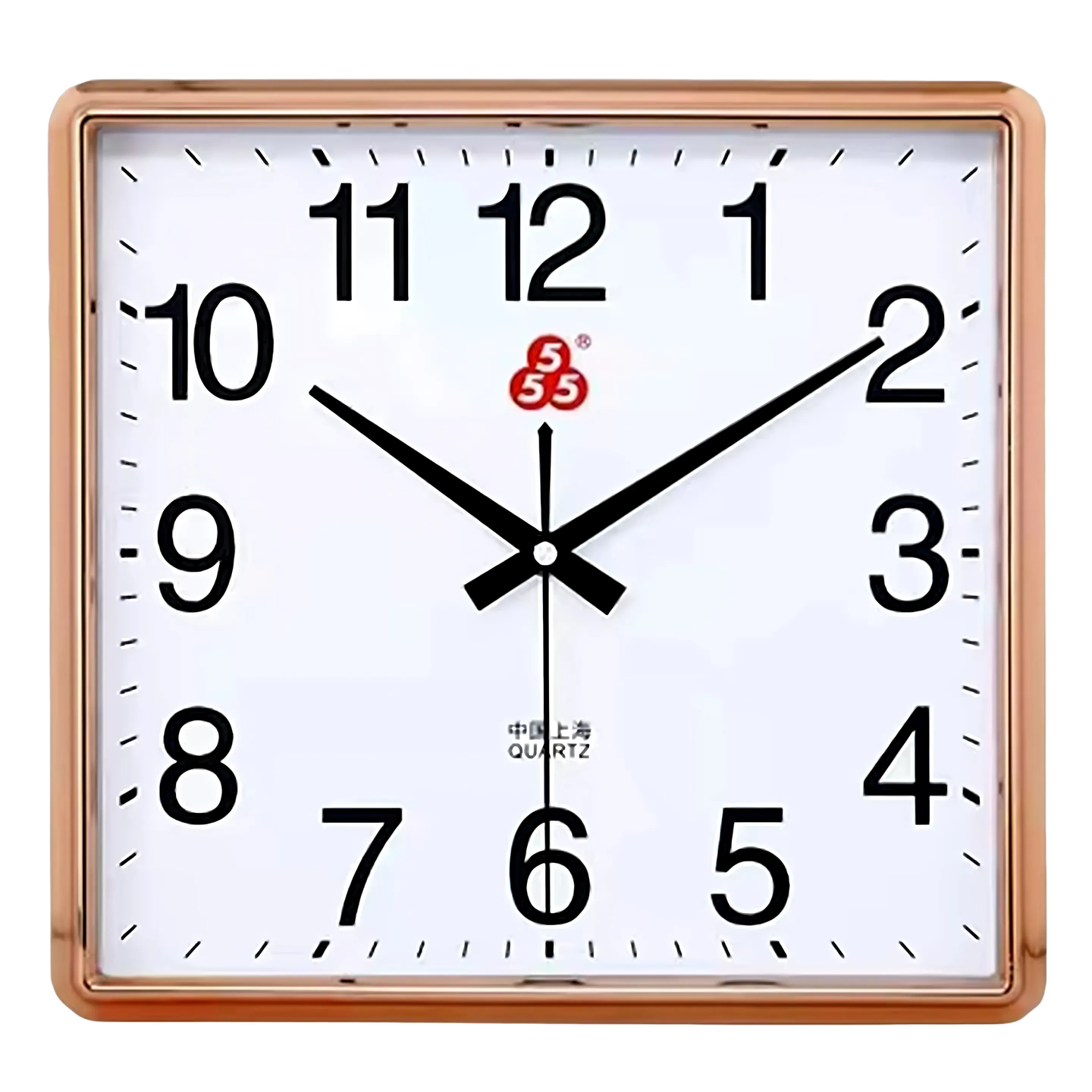 Shanghai Sanwu Wall Clock for Living Room, Silent Clock for Home Use, Stylish, Modern, Creative, Simple Wall-Mounted Large Quartz Clock