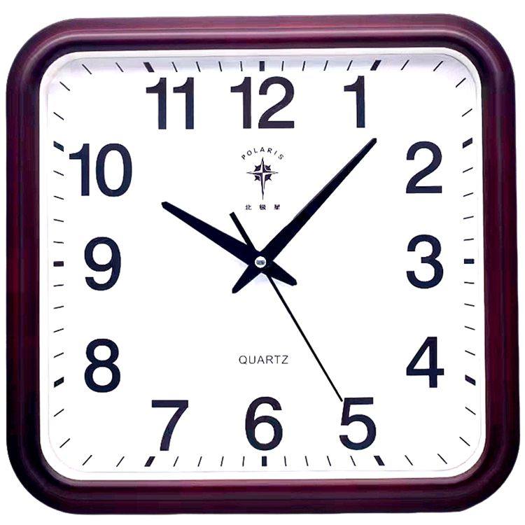 Polaris 13inch Silent Large Wall Clock Living Room Office Modern Simple Quartz Clock Wall Hanging Clock