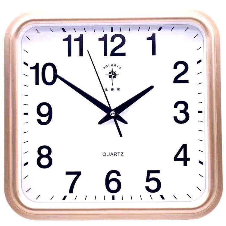 Polaris 13inch Silent Large Wall Clock Living Room Office Modern Simple Quartz Clock Wall Hanging Clock