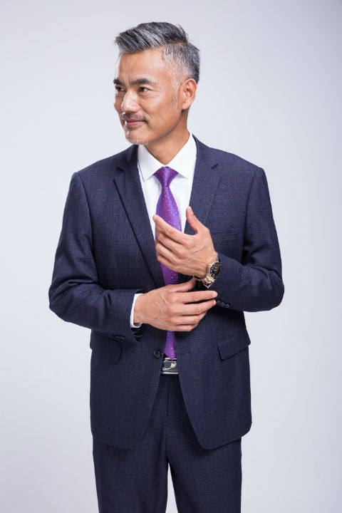 autumn and winter new fashion casual suit men's business large size middle aged men's suit