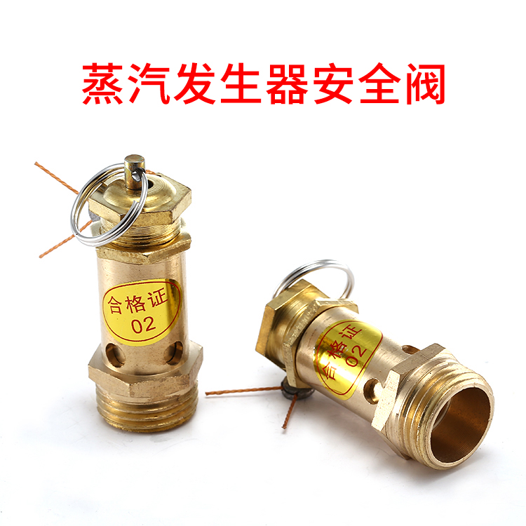 Jiang Xinjia first 4 minutes 3KW Electric boiler steam generator safety valve 0 4MPA Pressure valve boiler accessories