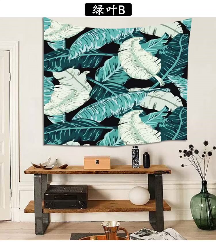 Bửu treo ins phong cách thảm rung nhà bọc neo ròng nền đỏ vải cô gái của tâm flamingo ký túc xá - Tapestry Thảm treo tường khổ lớn