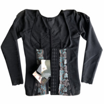  Starry Antinia Shapewear Belly girdle Fat burning back beauty body coat top long-sleeved waist back clip