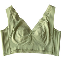 Soft steel rim full cup big chest small gathering upper support anti-sagging adjustment bra milk beautiful back ultra-thin underwear