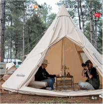 Noriker (NatureHike) 9 6 Pyramid Cotton Fabric Tent Flow Sarkin Outdoor Camping Bottom Tent