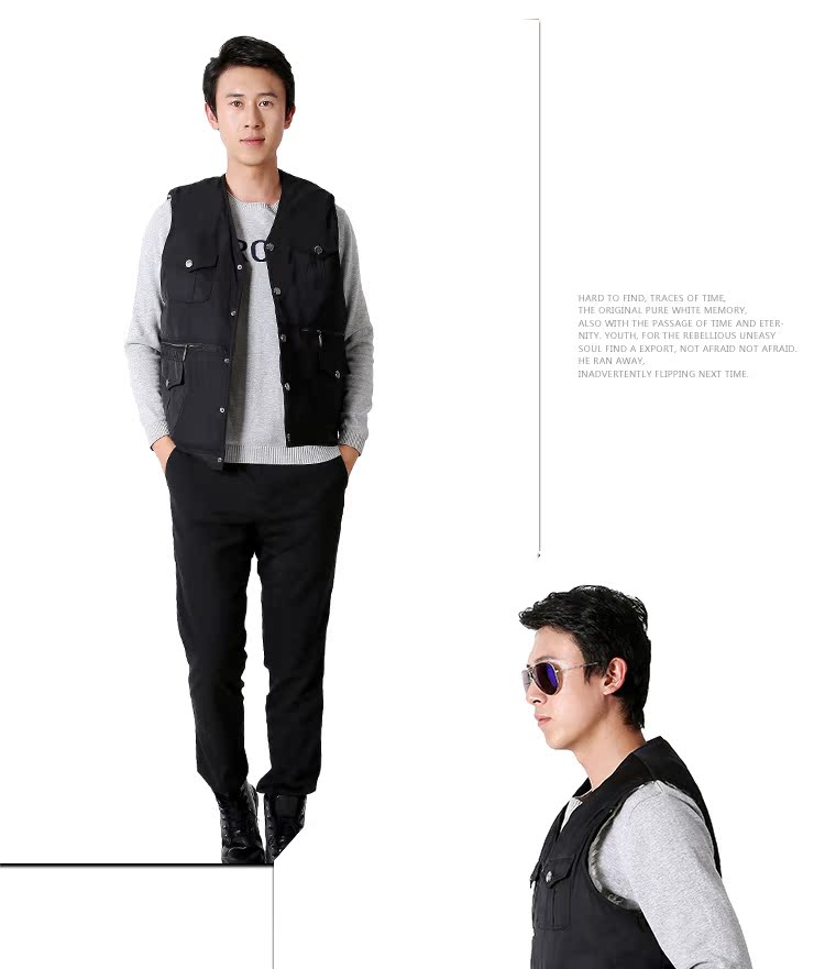 Mùa đông da cừu vest nam lông một tuổi trung niên dày bông ấm vest da vest kích thước lớn cha bộ vest nam cho người trung tuổi