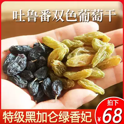 Xinjiang raisins Blackcurrant large raisins seedless leave-in ready-to-eat Turpan premium Xiangfei Wang Raisins