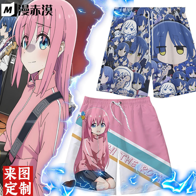 Lonely Rock Merchandise Goto Ichiri Yamada Ryo Kido Yutai Ichihiro Summer Shorts Summer Pajama Shorts Lonely Rock Merchandise Goto Ichiri Yamada Ryo Kido Yutai Ichihiro Summer Shorts Summer Pajama Shorts