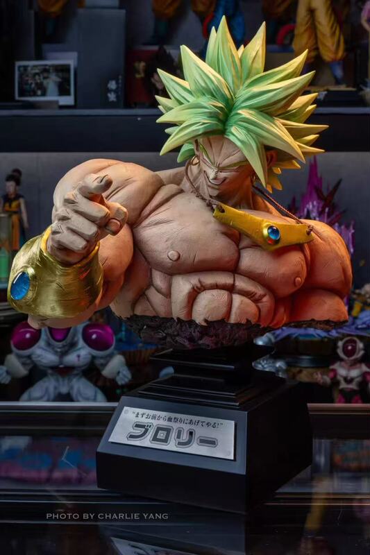 49 Model Resin Molded Figure Nameless Broly 1/3 Bust Statue