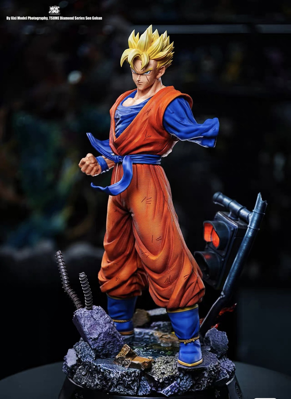 49 Model Resin Mold Dragon Ball Figure t Company Future Gohan One-Armed Gohan 1/4