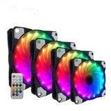 Симптомы ежедневного затмения вентиляторов вентиляторов RGB12CM Тихий охлаждающий компьютер вентилятор Argb Shenguang Синхронизация