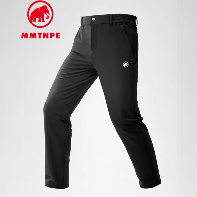 Mammoth Arctic Elephant Men's New Spring and Autumn Outdoor Sports Casual Solid Color Hiking Pants Long Trousers