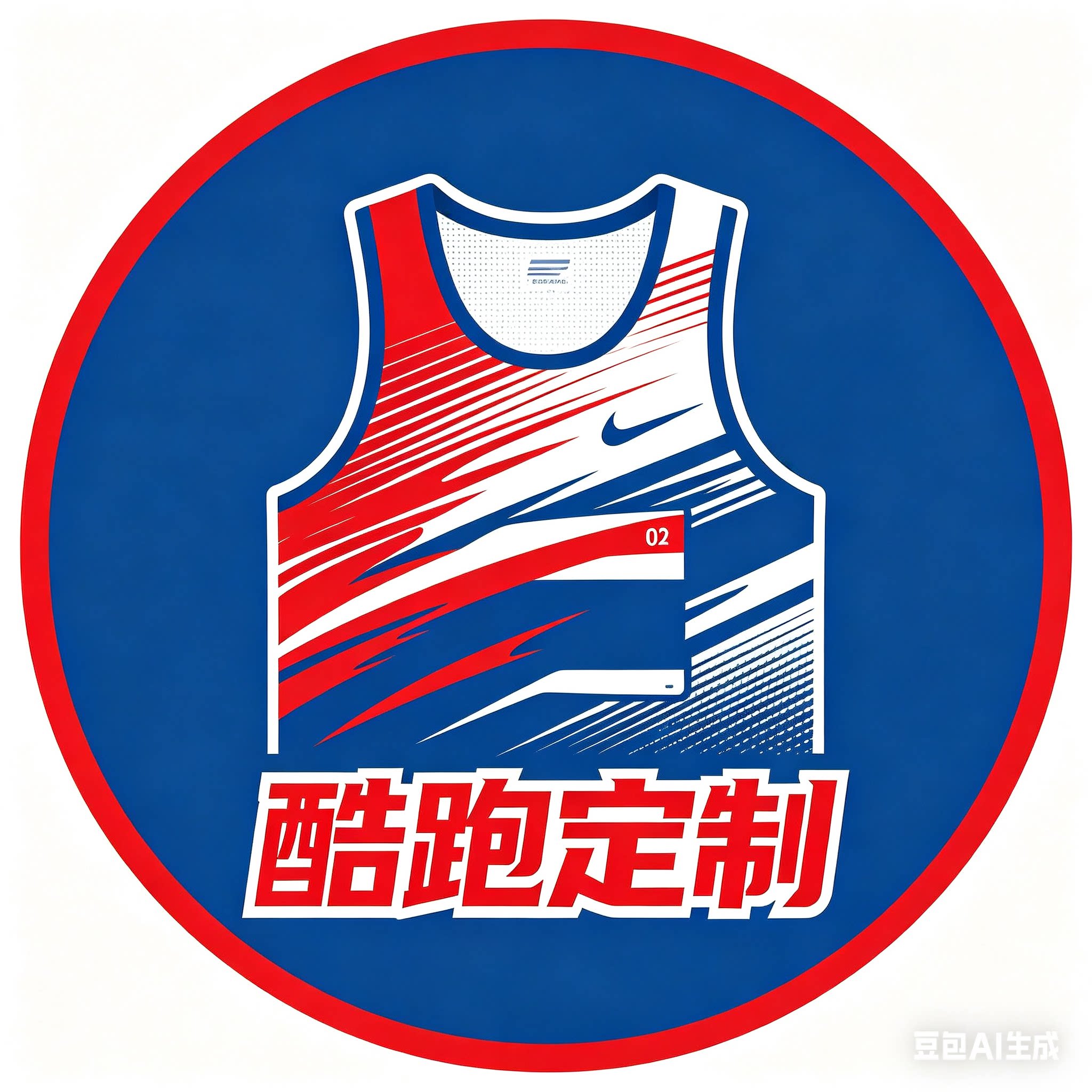 酷跑团体定制的LOGO