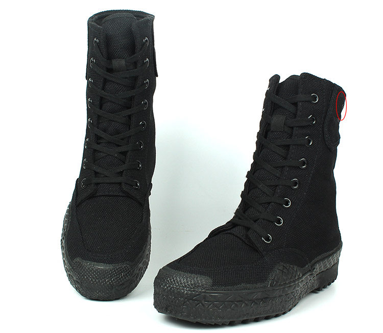 Boots militaires pour homme en toile - Ref 1398132 Image 44