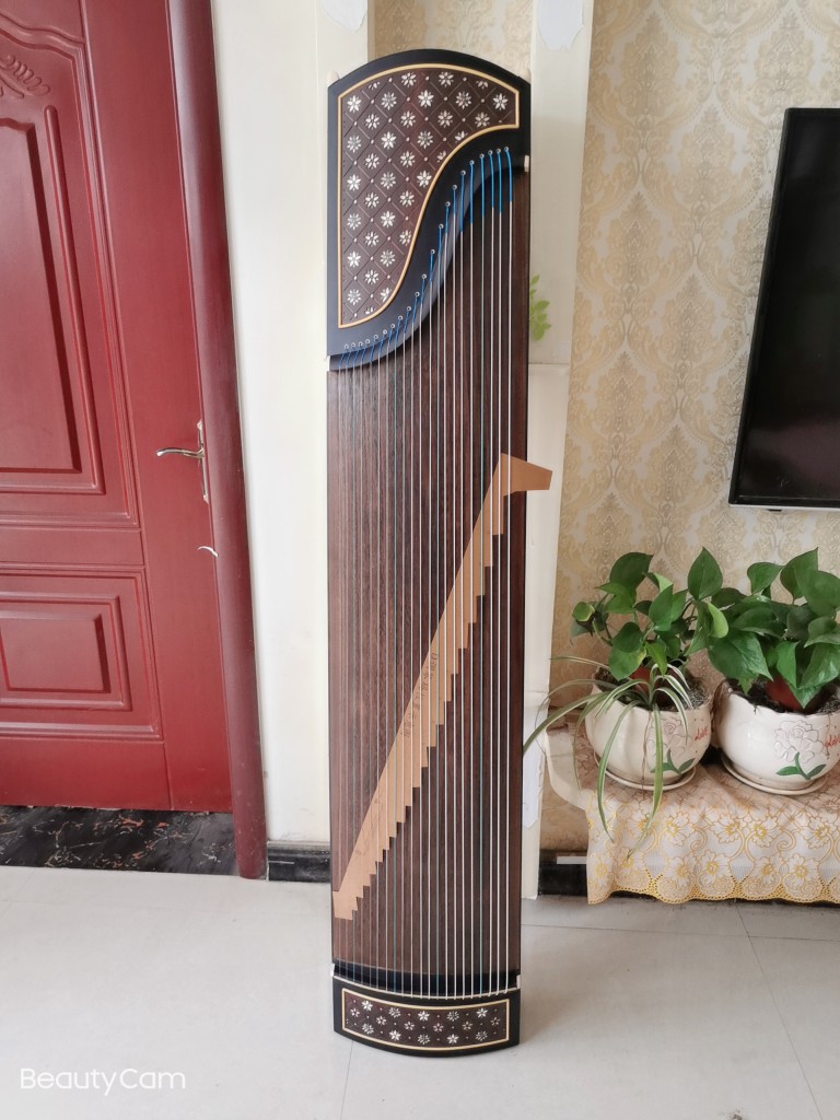 Factory direct sales of 163-length pure solid wood playing zheng verification test teaching zheng send a full set of accessories