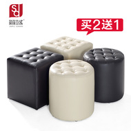 Jian miền giày da băng ghế dự bị Châu Âu sofa phân tròn nhỏ bến tàu giường đuôi phân phòng khách phân phân bệ chân giày phân phân