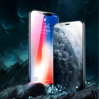 【2片装】苹果钢化膜送贴膜神器