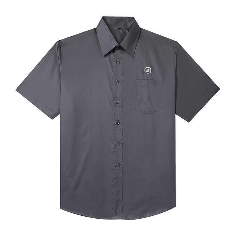Brand New  Workwear Shirt Cbd Summer Short-Sleeve Shirt Work Clothes Clothing