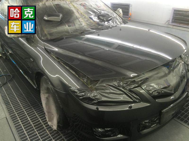 Full car spray-painting complete car paint car change color sheet metal spray paint Mazda6 full car look sheet metal repair spray paint