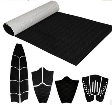 New surfboard anti-ski mat SUP inflatable board black mat yacht anti-deck windsurfing board stop imported EVA anti-skid mat