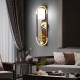New Chinese Style Wall Lamp Living Room All Copper Solid Wood Wall Lamp Tv Background Wall Zen Entrance Aisle Bedroom Bedside Wall Lamp