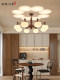 French-Style Vintage Chandelier, Living Room Lamp, North American White Ash Wood Atmosphere Chandelier, Dining Room Bedroom 2025 New Model Lighting Fixtures