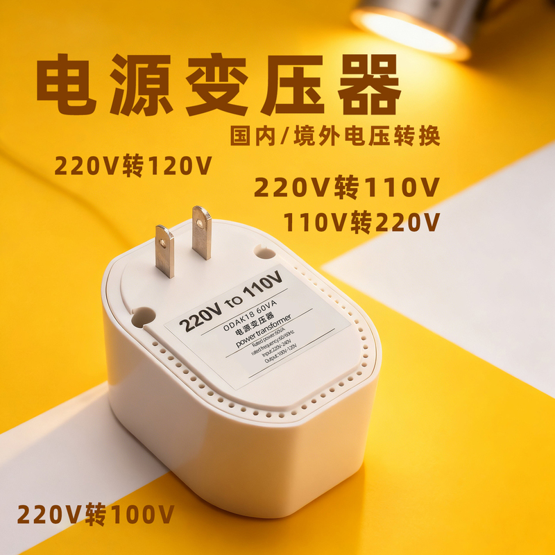 Power Converter 220V to 110V Transformer 220V to 100V to 120V Japanese Conversion Plug Hair Dryer