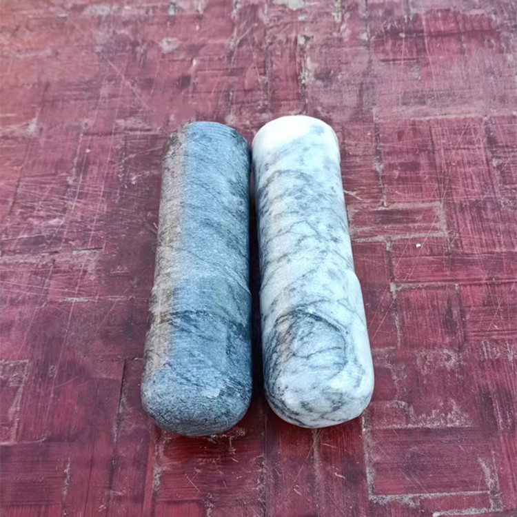 Smashed garlic artifact stone hammer garlic mortar hammer manual household stone mortar smashing medicine pot grinder stone pestle bluestone stick