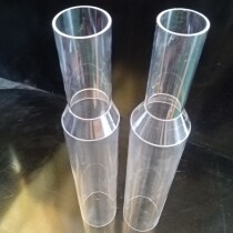  Transparent acrylic reducer branch back cover cylindrical liquid container High strength gas experimental device