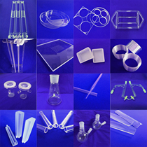 Donghua quartz corrosion acid and alkali transparent tube furnace quartz glass tube research experimental diameter customization