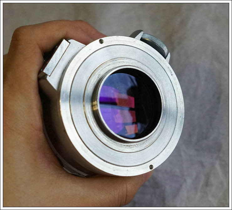 Thiên thần mặt trời của Nga Helios-40 -2 85 1,5 ống kính màu đen đỏ M42 đỏ N