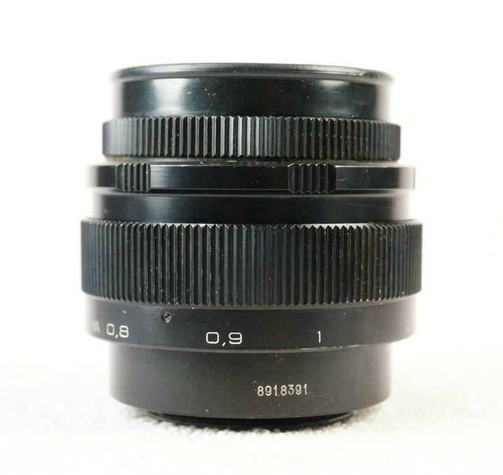 Nga Jupiter-9 85mm f2 M42 port phiên bản màu đen ống kính DSLR full frame